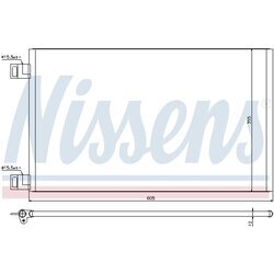 Kondenzátor klimatizácie NISSENS 940184 - obr. 5