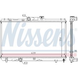 Chladič motora NISSENS 64786A - obr. 4