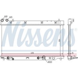 Chladič motora NISSENS 68098 - obr. 5