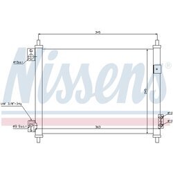 Kondenzátor klimatizácie NISSENS 940078 - obr. 5