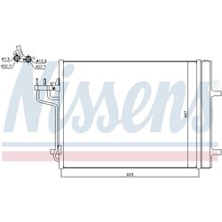 Kondenzátor klimatizácie NISSENS 940398 - obr. 5