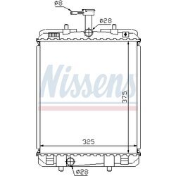 Chladič motora NISSENS 64685 - obr. 4
