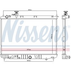 Chladič motora NISSENS 66776 - obr. 4