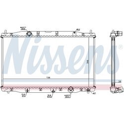 Chladič motora NISSENS 68092 - obr. 4