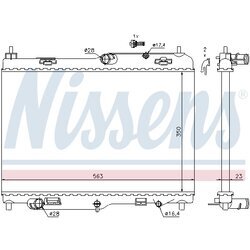 Chladič motora NISSENS 69234 - obr. 5