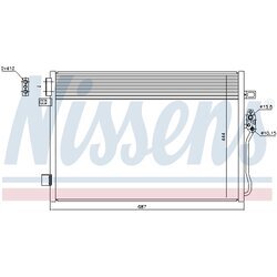 Kondenzátor klimatizácie NISSENS 940379 - obr. 5