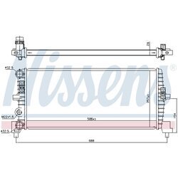 Chladič motora NISSENS 606239 - obr. 4