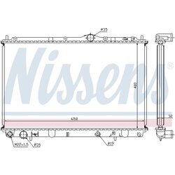 Chladič motora NISSENS 62858A - obr. 4