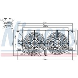 Ventilátor chladenia motora NISSENS 85402 - obr. 5