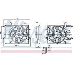 Ventilátor chladenia motora NISSENS 85897 - obr. 5