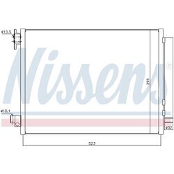 Kondenzátor klimatizácie NISSENS 940321 - obr. 5