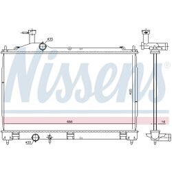 Chladič motora NISSENS 628967 - obr. 4