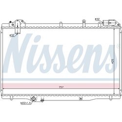Chladič motora NISSENS 63791 - obr. 4