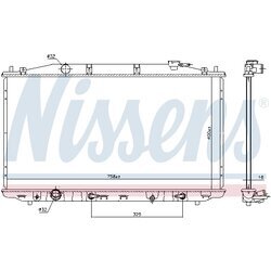 Chladič motora NISSENS 68138 - obr. 5