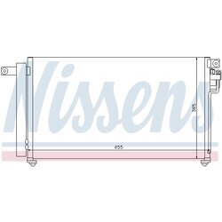Kondenzátor klimatizácie NISSENS 94814 - obr. 5