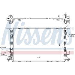 Chladič motora NISSENS 60326 - obr. 4
