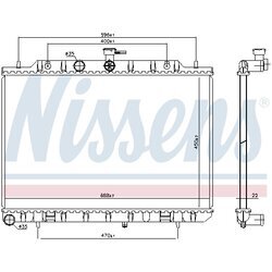 Chladič motora NISSENS 67366 - obr. 4