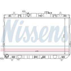 Chladič motora NISSENS 67467 - obr. 4