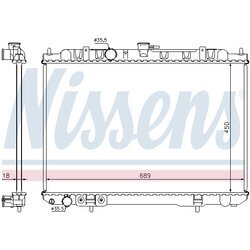 Chladič motora NISSENS 68704 - obr. 5