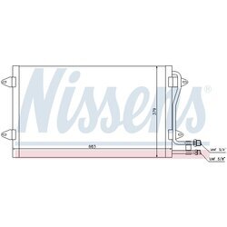 Kondenzátor klimatizácie NISSENS 94258 - obr. 4