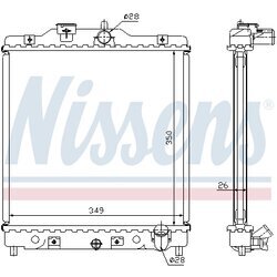 Chladič motora NISSENS 63310A - obr. 4