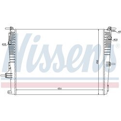 Chladič motora NISSENS 637606 - obr. 4