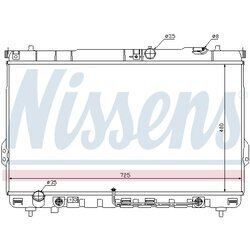 Chladič motora NISSENS 67036 - obr. 4