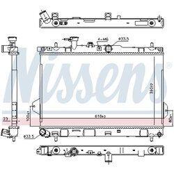 Chladič motora NISSENS 67481 - obr. 4