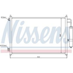 Kondenzátor klimatizácie NISSENS 940121 - obr. 5