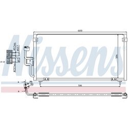 Kondenzátor klimatizácie NISSENS 94702 - obr. 5