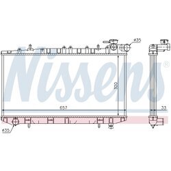 Chladič motora NISSENS 62985 - obr. 4