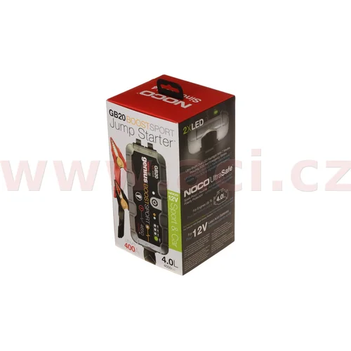 Štartovací box + power banka štartovací prúd 500 A, GENIUS BOOST SPORT GB20, (USA) /NOCO/ - obr. 8