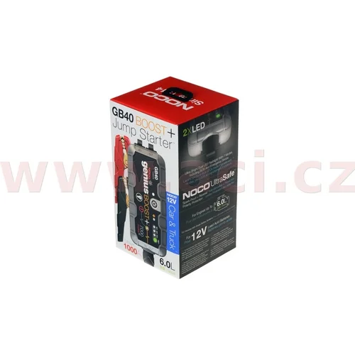 Štartovacia powerbanka + power banka štartovací prúd 1000 A, GENIUS BOOST PLUS GB40, (USA) /NOCO/ - obr. 6