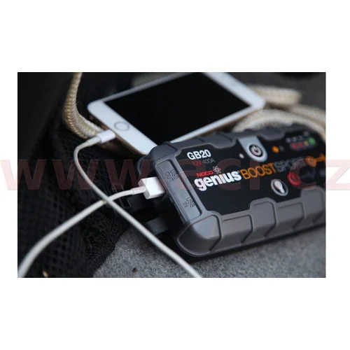 Štartovací box + power banka štartovací prúd 500 A, GENIUS BOOST SPORT GB20, (USA) /NOCO/ - obr. 6
