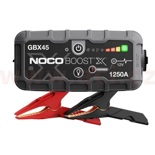 Štartovacia powerbanka + power banka NOCO štartovací prúd 1250A BOOST GBX45, (USA)