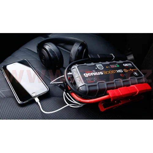 Štartovací box + power banka štartovací prúd 2000 A, GENIUS BOOST HD GB70, (USA) /NOCO/ - obr. 3
