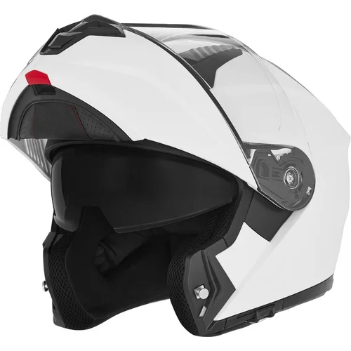 Prilba N968 NOX CASQN968BLANC 2XL (biela, veľkosť 2XL)