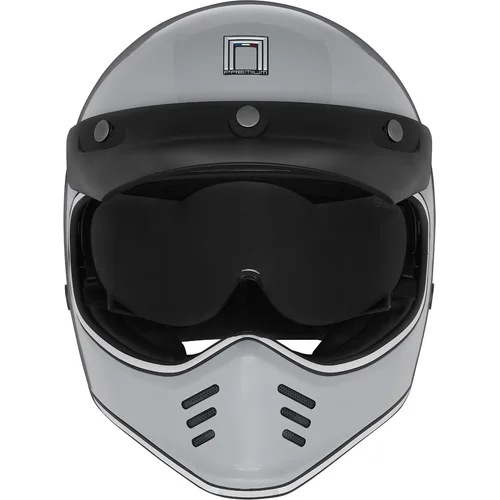 Prilba SEVENTY II PREMIUM, (sivá, veľkosť XL) /NOX/ - obr. 1