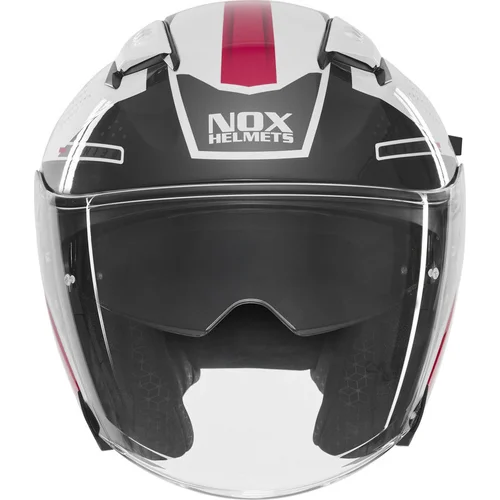 Prilba N130 EKTO (biela, ružová, veľkosť XS) /NOX/ - obr. 1