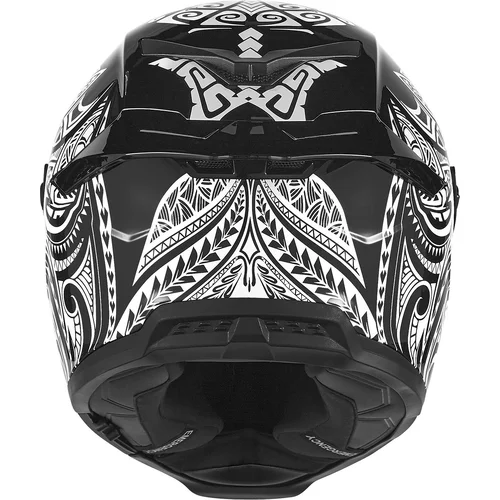 Prilba GOLIATH EXKLUSIV, (čierna matná, biela, veľkosť XS) /NOX/ - obr. 3
