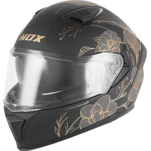Prilba N402 SPRING NOX CASQN402SPRINGOR S (čierna matná, zlatá, veľkosť S) 2026