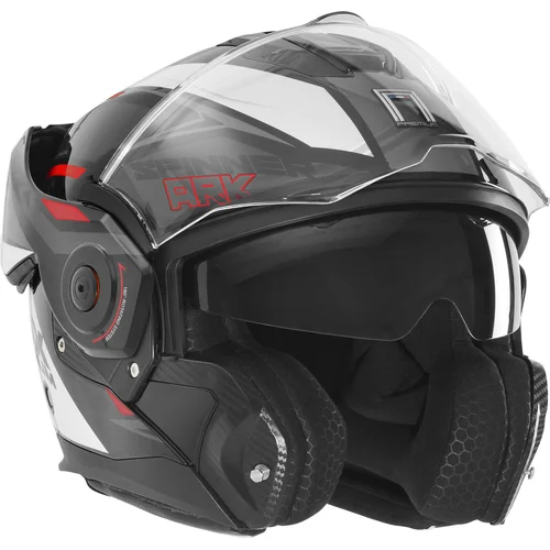 Prilba SPINNER NOX CASQNSPINNERARKBLANCROUGE XL PREMIUM, (čierna, biela, červená, veľkosť XL) 2026