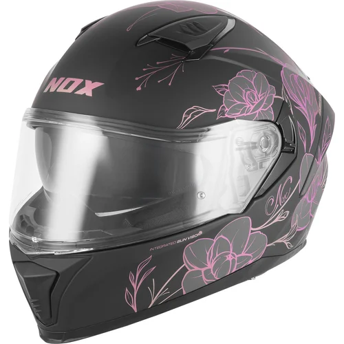 Prilba N402 SPRING NOX CASQN402SPRINGROSE L (čierna matná, ružová, veľkosť L) 2026