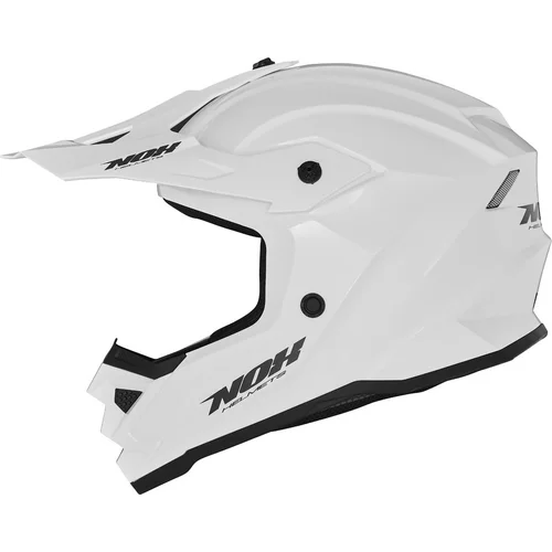Prilba N761 MX NOX CASQN761BLANC S detská, (biela, veľkosť S)