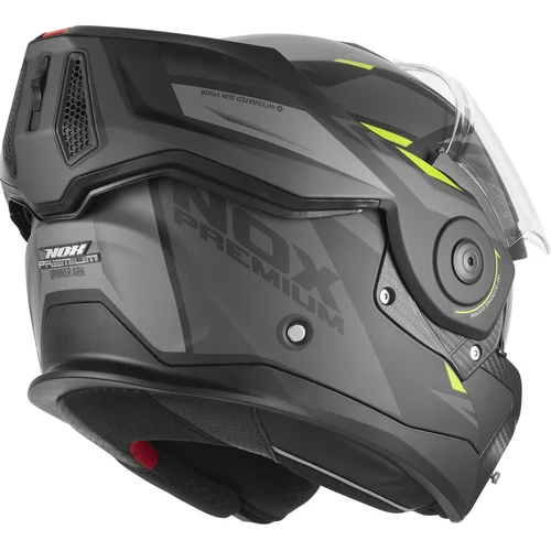 Prilba SPINNER ARK PREMIUM, (čierna matná, žltá fluo, veľkosť S) 2026 /NOX/ - obr. 4
