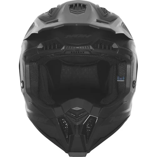 Prilba N634 (čierna matná, veľkosť XS) /NOX/ - obr. 1