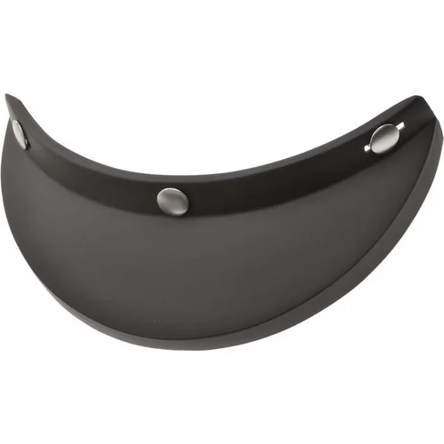 Univerzálny pre otvorené prilby s upevnením na 3 patentky) NOX CASQUETOLDSCHOOLNM krátky šilt OLD SCHOOL, (čierny matný, s prolisom