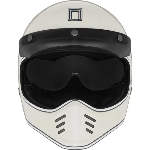 Prilba SEVENTY II PREMIUM, (slonovinová biela, veľkosť 2XL) /NOX/ - obr. 1