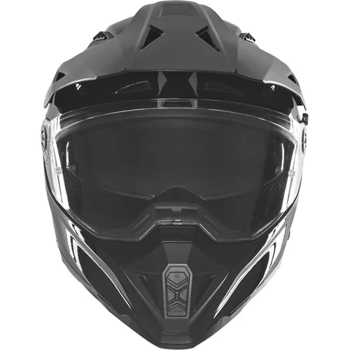 Prilba N350 CASQN350NOIRBRILLANT M (čierna, veľkosť M) /NOX/ - obr. 1