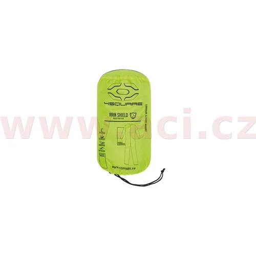 Pláštenka SAFETY COMBINSAFETY M 4SQUARE, (čierna/žltá fluo, veľkosť M) /NOX/ - obr. 1